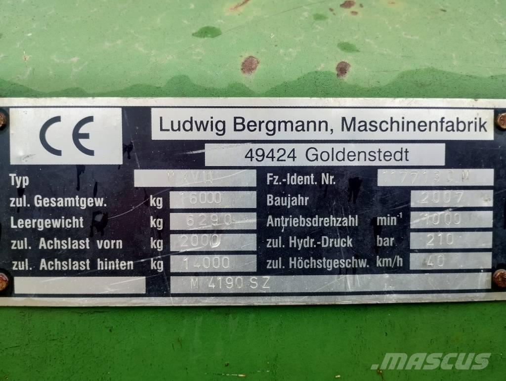 Bergmann M 4190 SZ Ostale poljoprivredne mašine