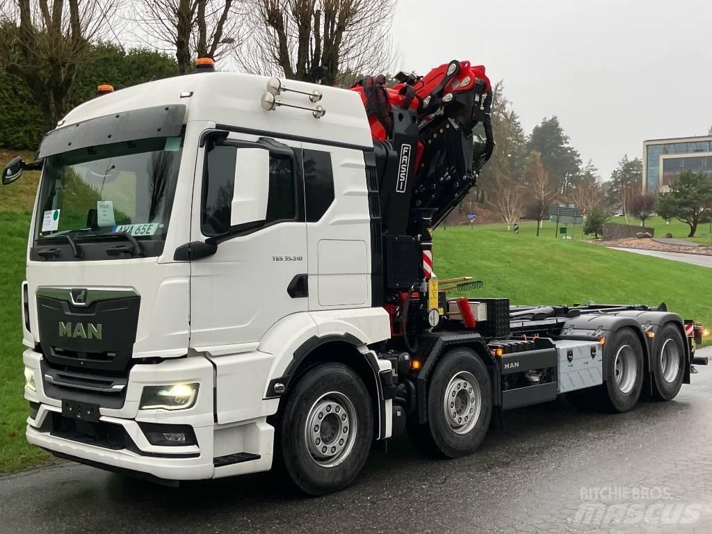 MAN TGS 35.510 Kamioni sa kranom