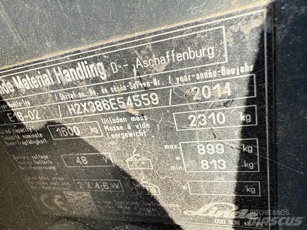 Linde E16-02 Viljuškari - ostalo