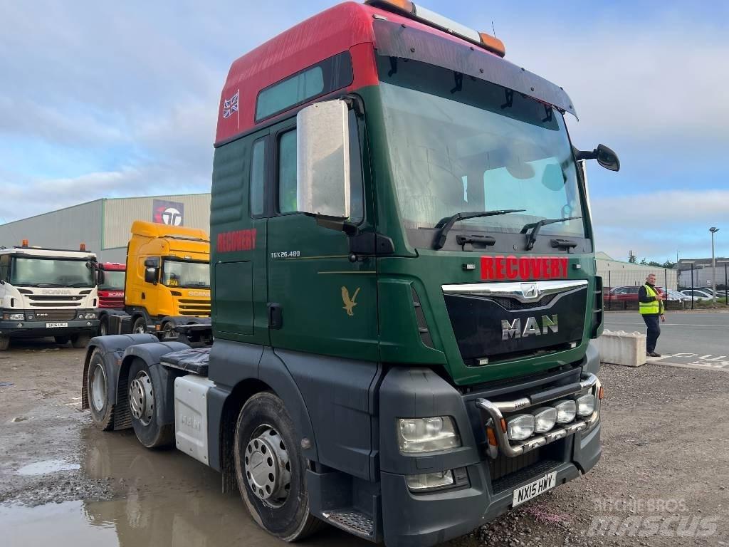 MAN TGX 26.480 Tegljači