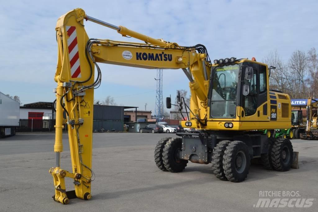 Komatsu PW 180-10 Bageri točkaši