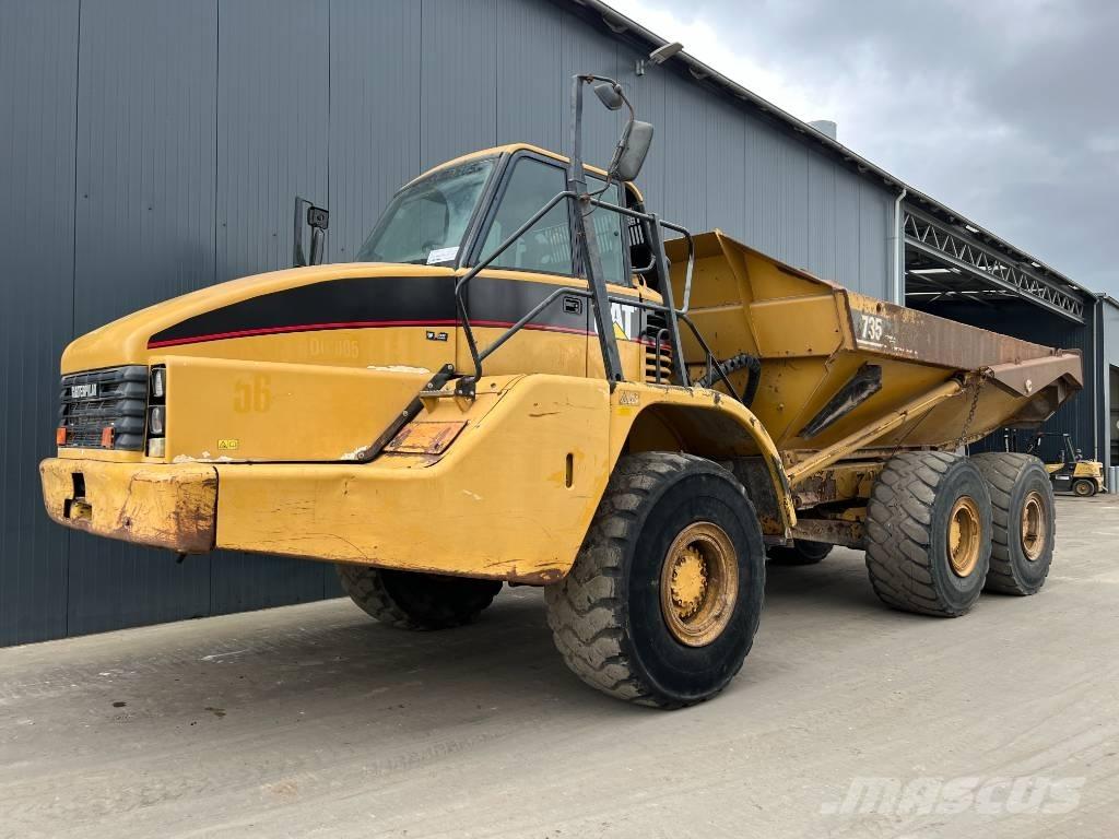 CAT 735 Zglobni damperi