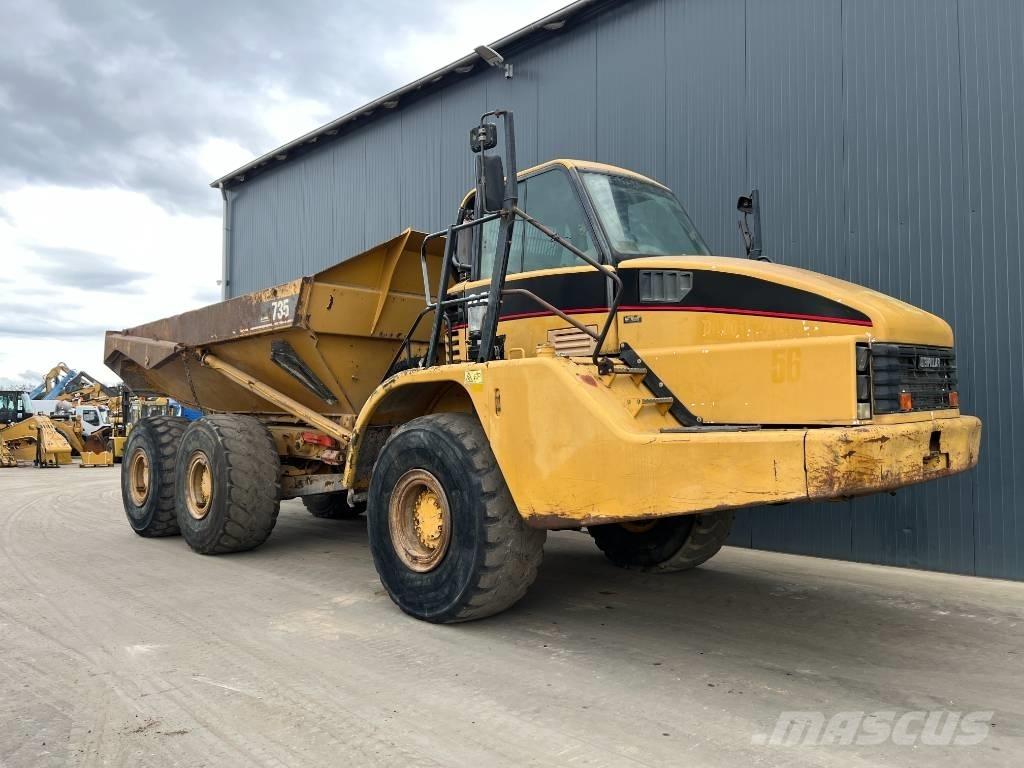 CAT 735 Zglobni damperi