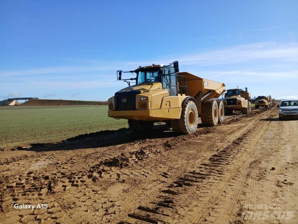 CAT 745 Zglobni damperi