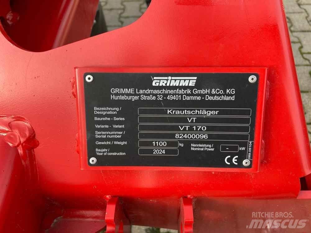 Grimme VT 170 Ostale poljoprivredne mašine