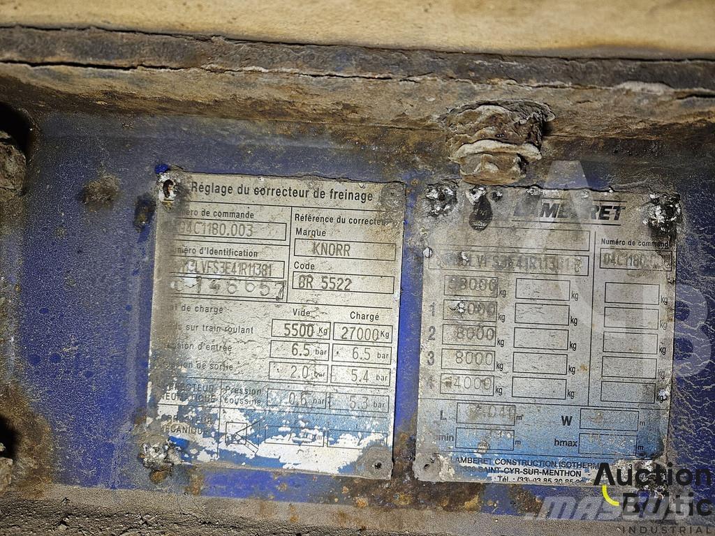 Lamberet YS-2P5 Poluprikolice sa ciradom