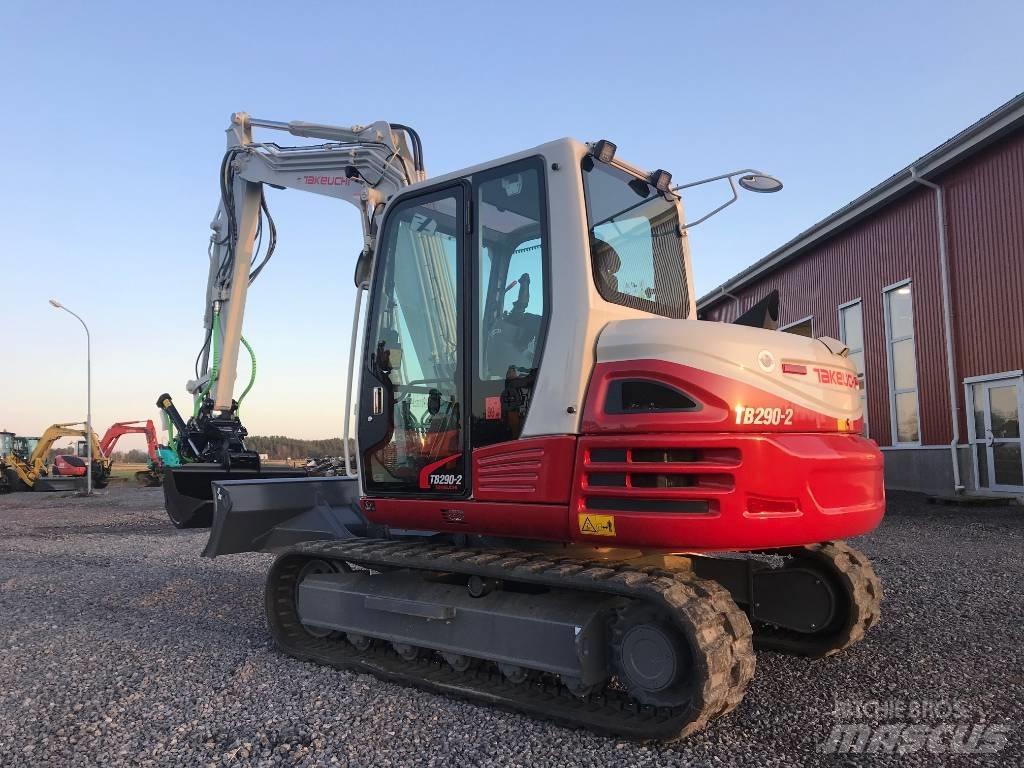 Takeuchi TB290-2 Midi bageri 7t – 12t