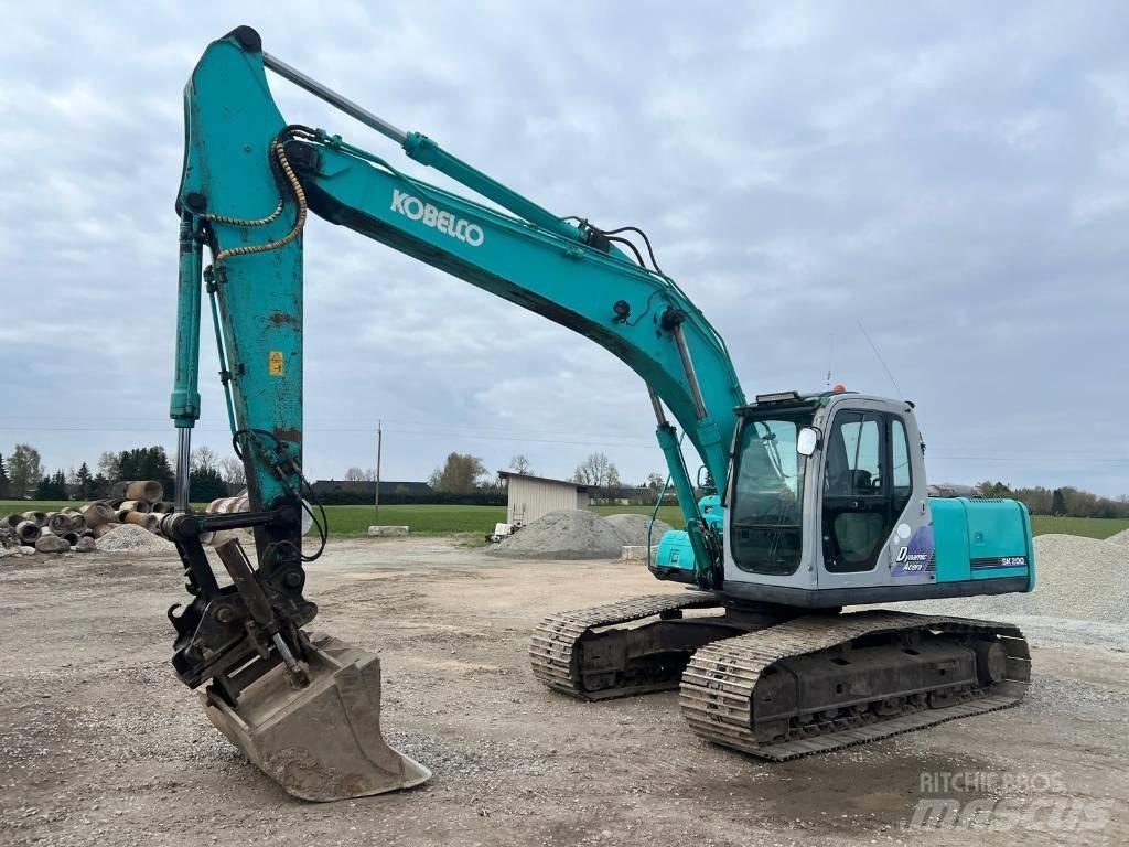 Kobelco SK 200-6 E Bageri guseničari