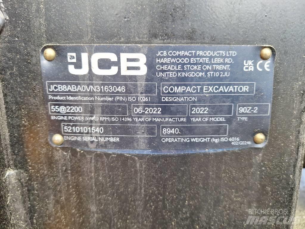 JCB 90 Z-2 Midi bageri 7t – 12t