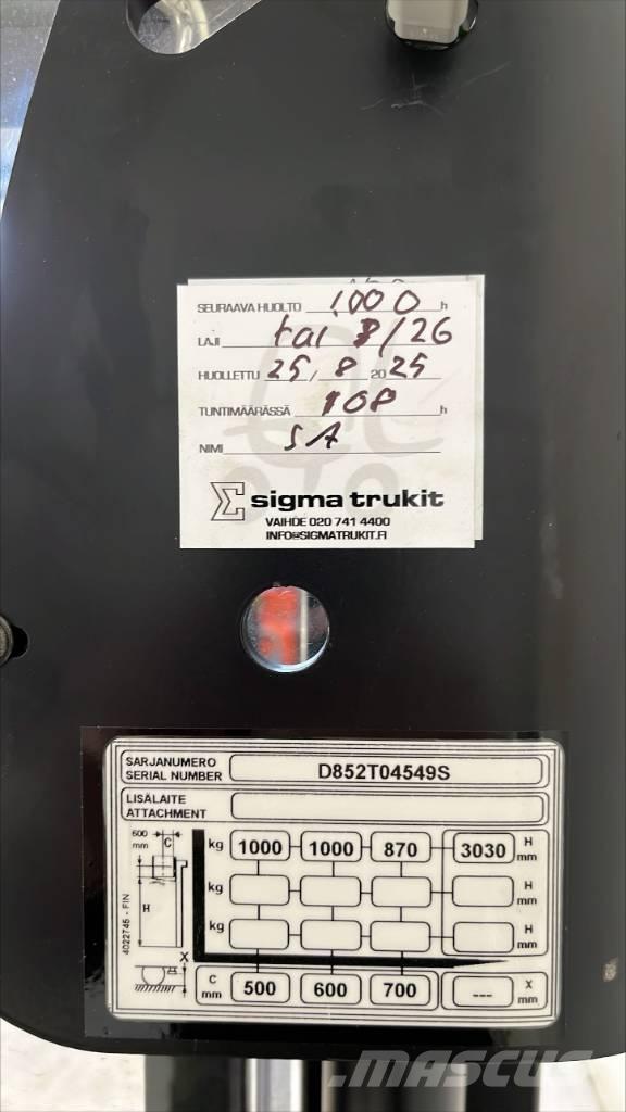 Yale MS 10 Ručni električni viljuškar