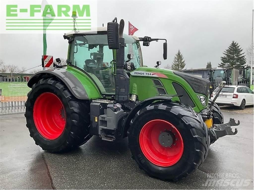 Fendt 724 s4 profi+ Traktori