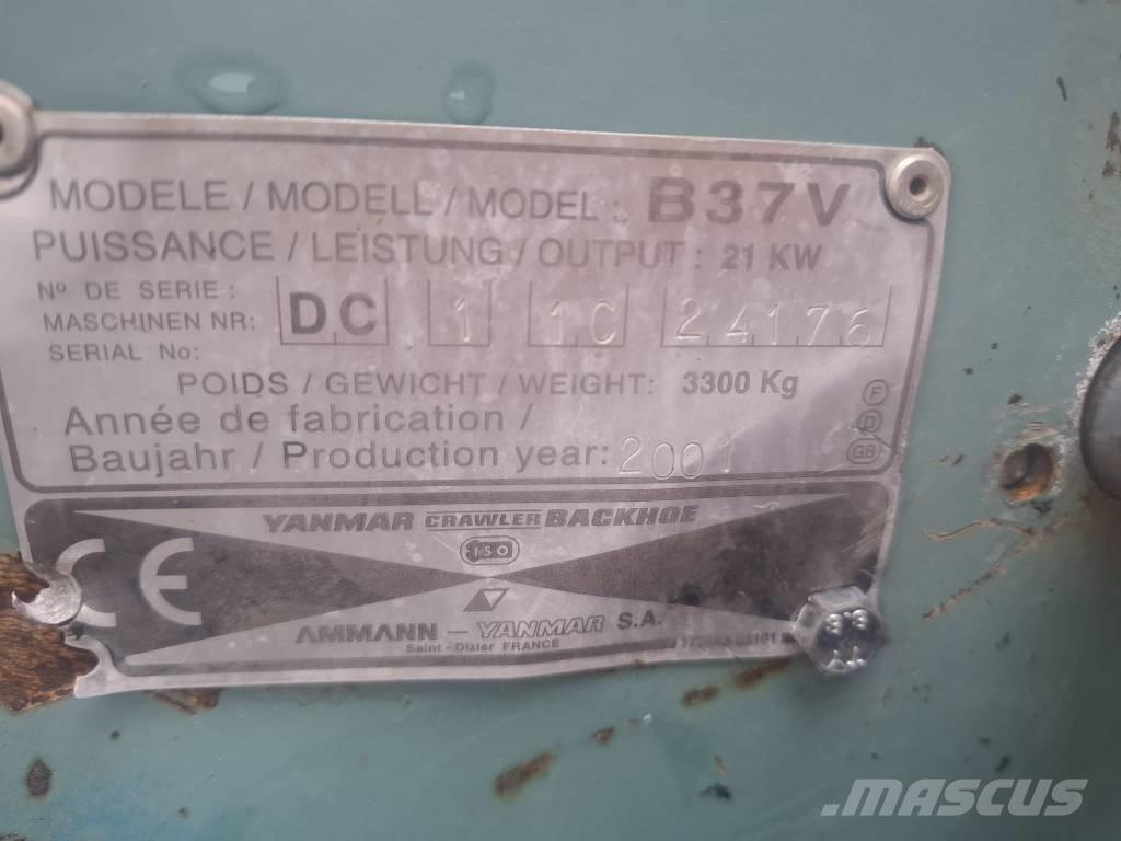 Yanmar B 37 V Mini bageri < 7t