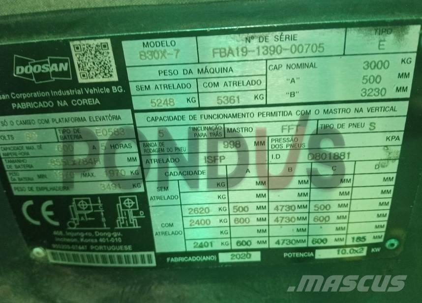 Doosan B22 Električni viljuškari