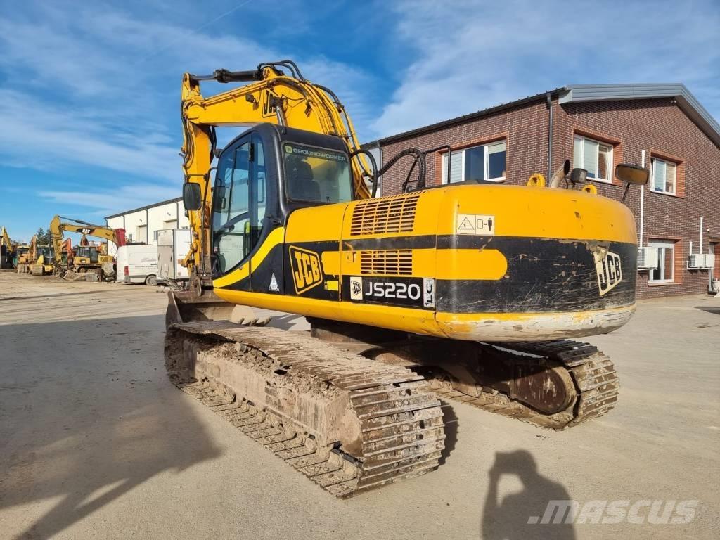 JCB JS 220 LC Bageri guseničari