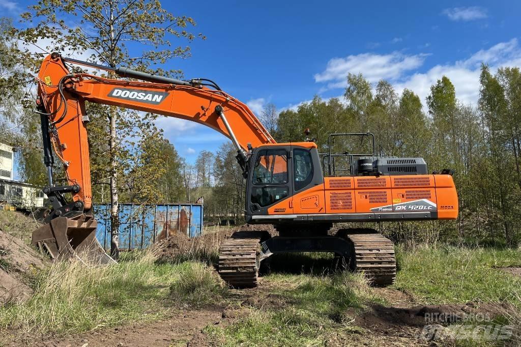 Doosan DX 420 LC Bageri guseničari