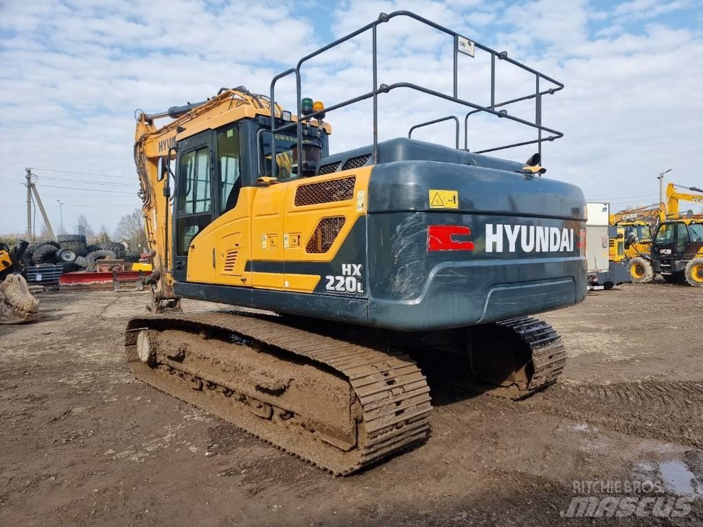 Hyundai HX 220 L Bageri guseničari