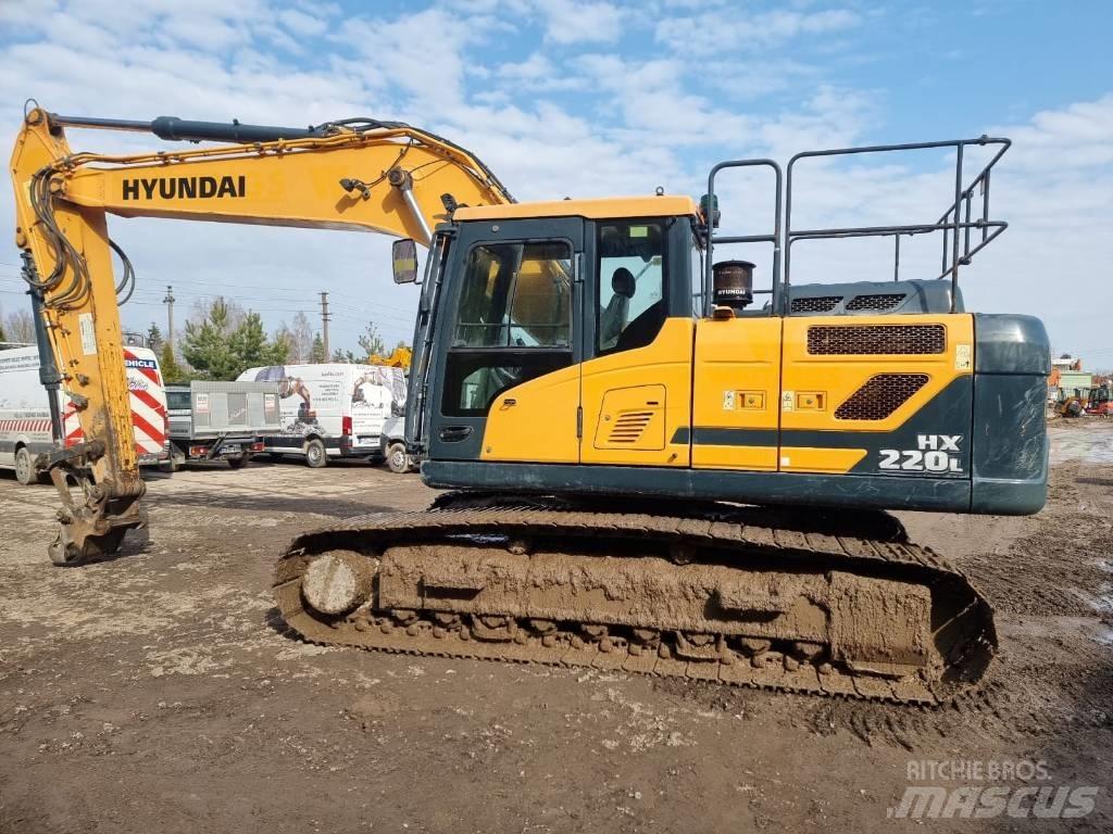 Hyundai HX 220 L Bageri guseničari