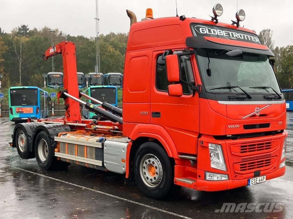 Volvo FM Rol kiper kamioni sa kukom za podizanje tereta