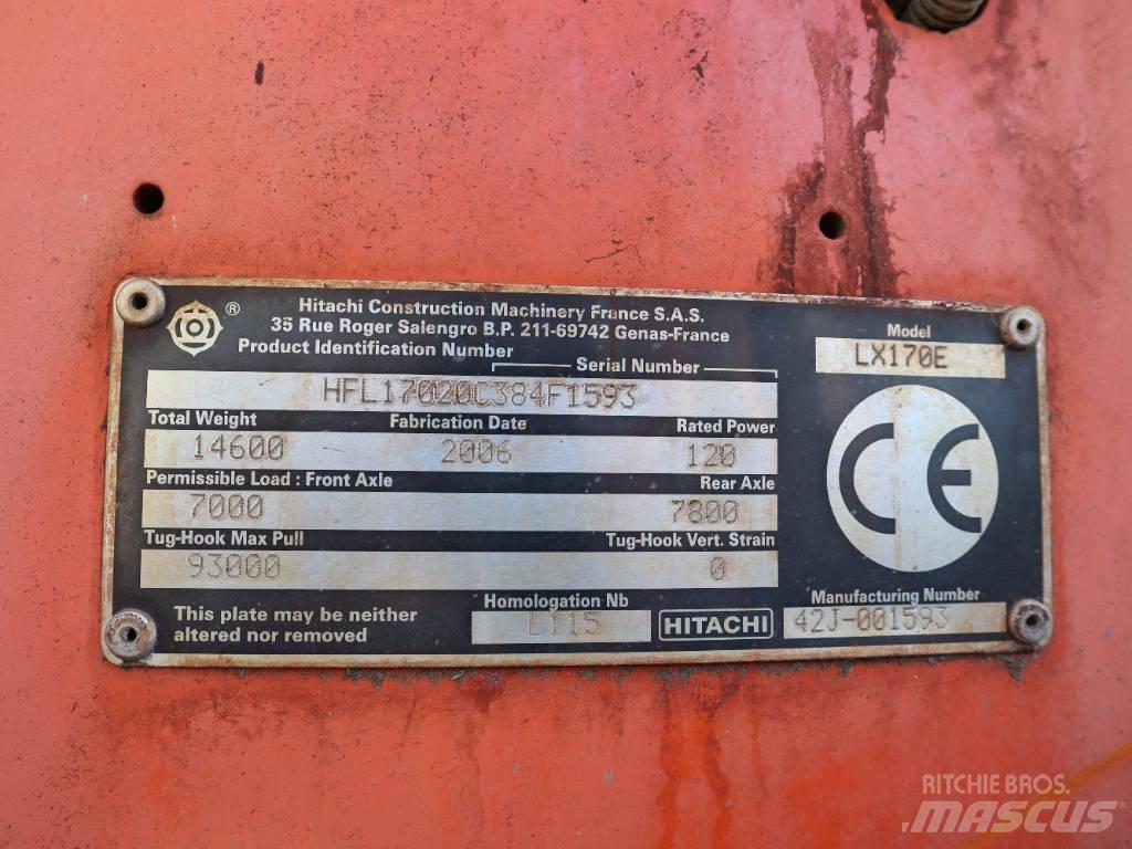Hitachi LX 170 E Utovarivači na točkove