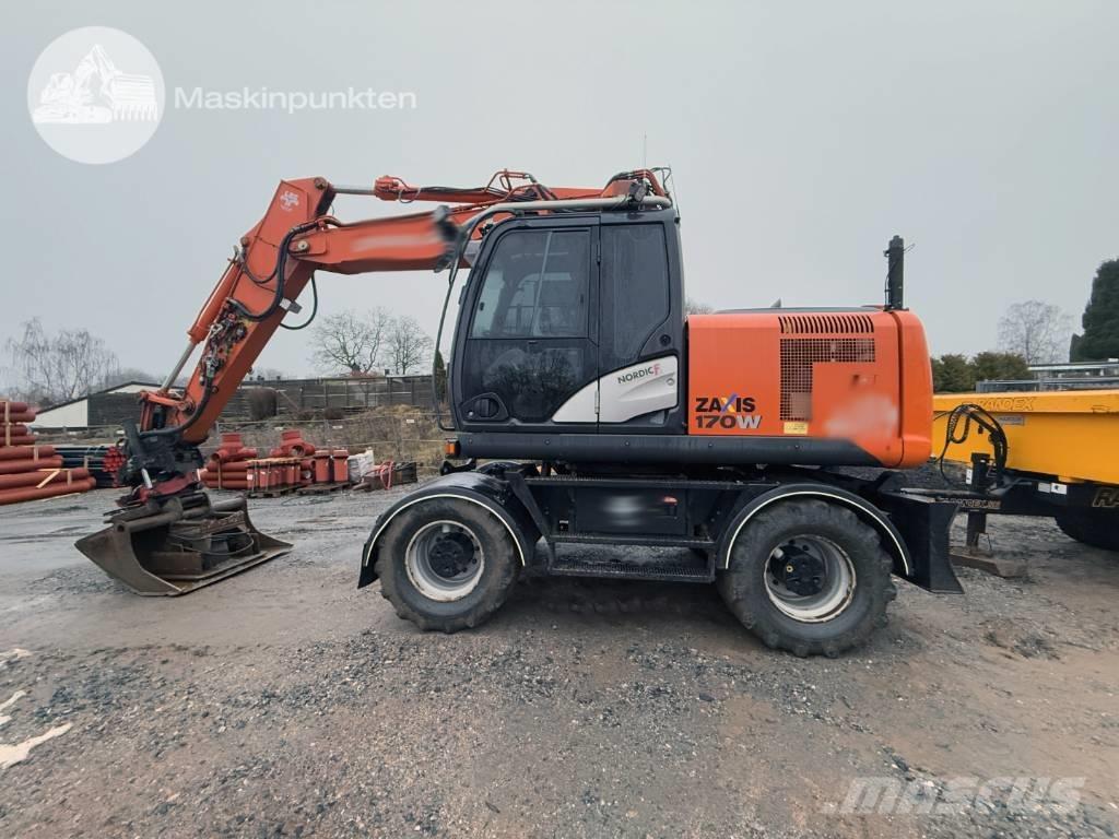 Hitachi ZX 170 W-5 B Bageri točkaši