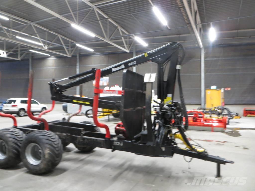 Nokka 4472 + MV1124 Šumske prikolice