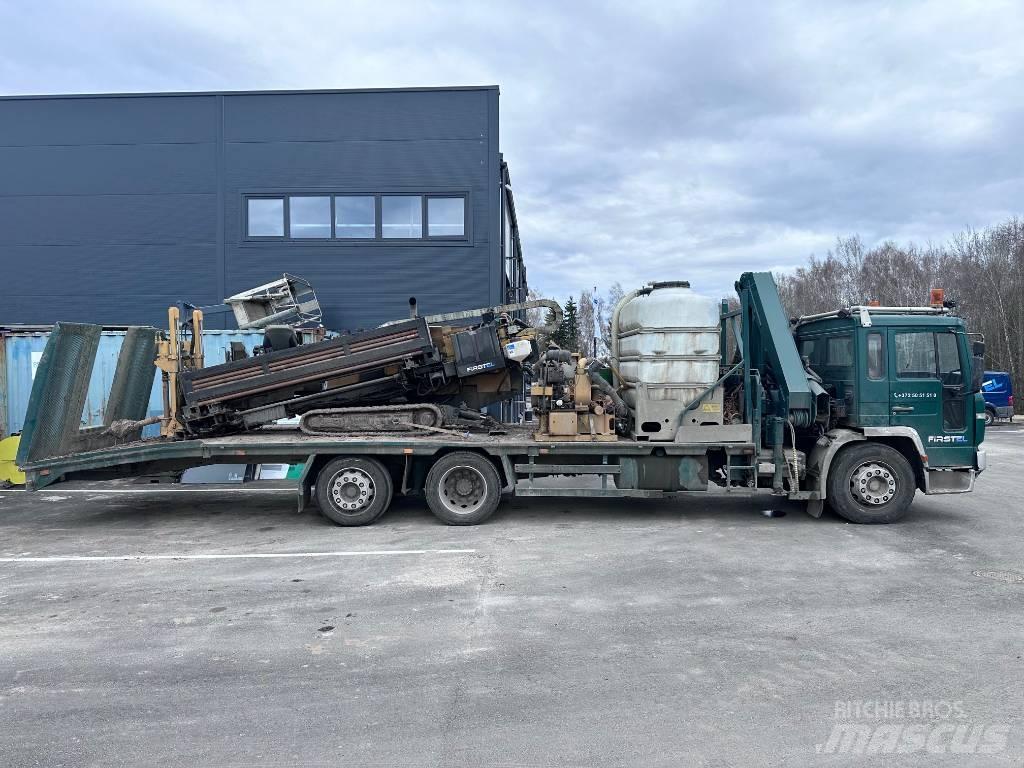 Volvo FL 6 Kamioni sa ravan platformom / vitlom