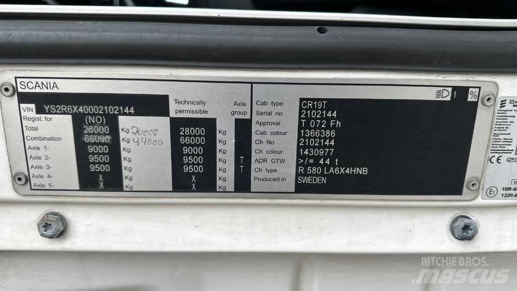 Scania R 580 Tegljači