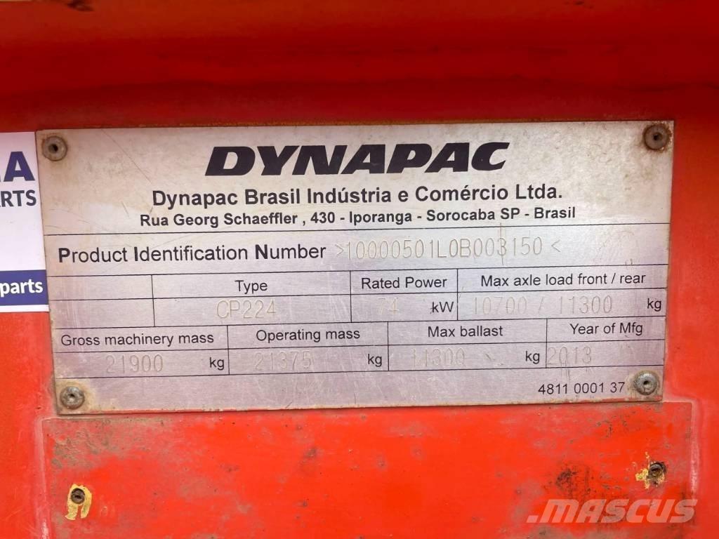 Dynapac CP224 Gumeni valjci na točkovima