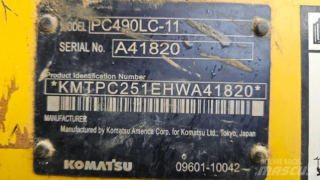 Komatsu PC 490 LC-11 Bageri guseničari