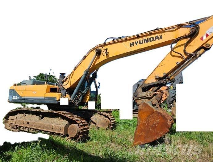 Hyundai Robex 520 LC Bageri guseničari