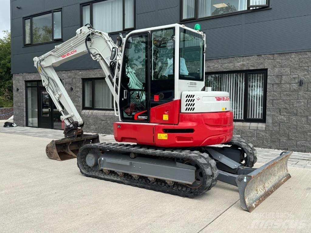 Takeuchi TB 280 FR Midi bageri 7t – 12t