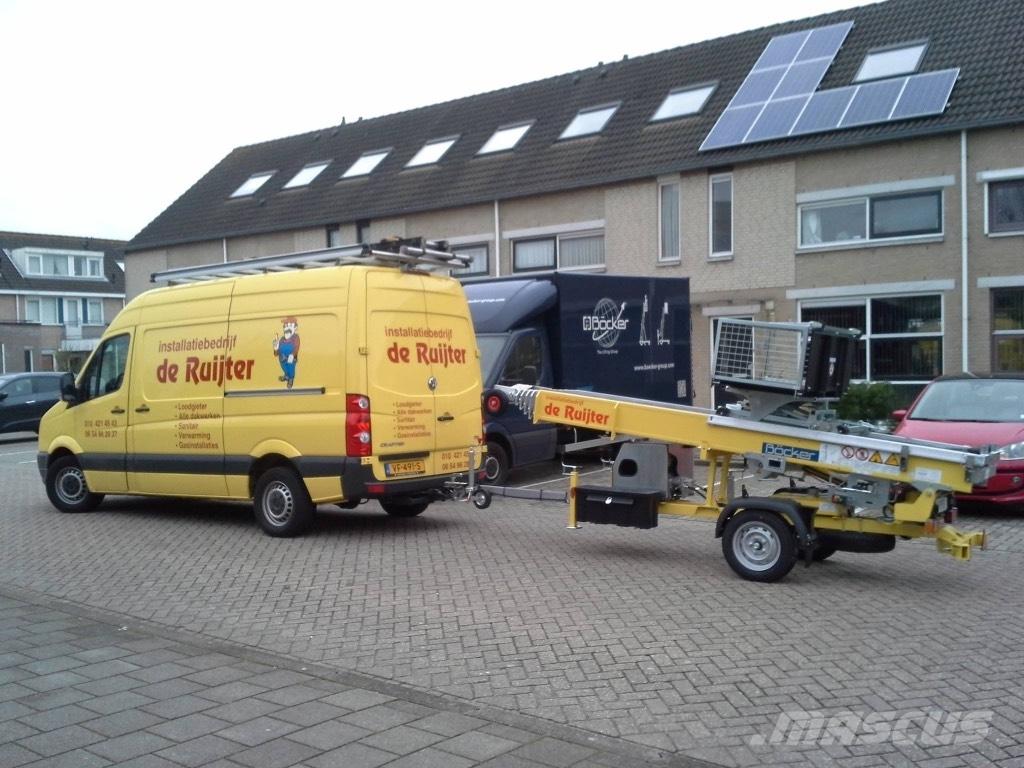 Böcker Junior 18-5 Vučne prikolice se podiznom košarom