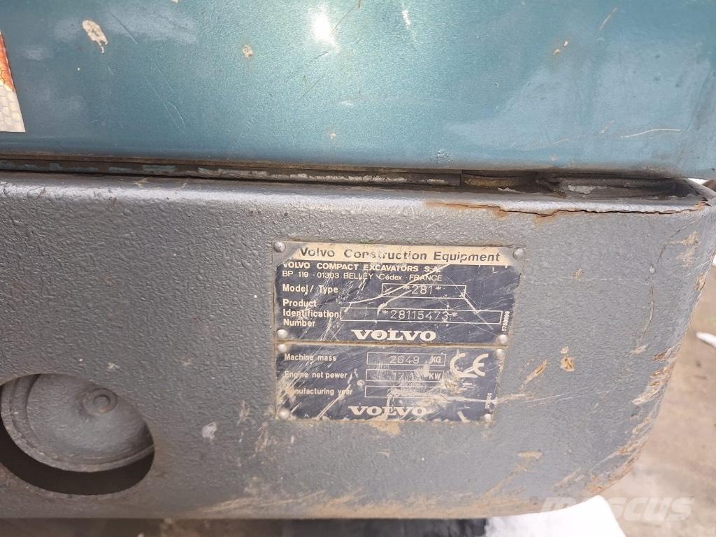 Volvo EC 25 Mini bageri < 7t