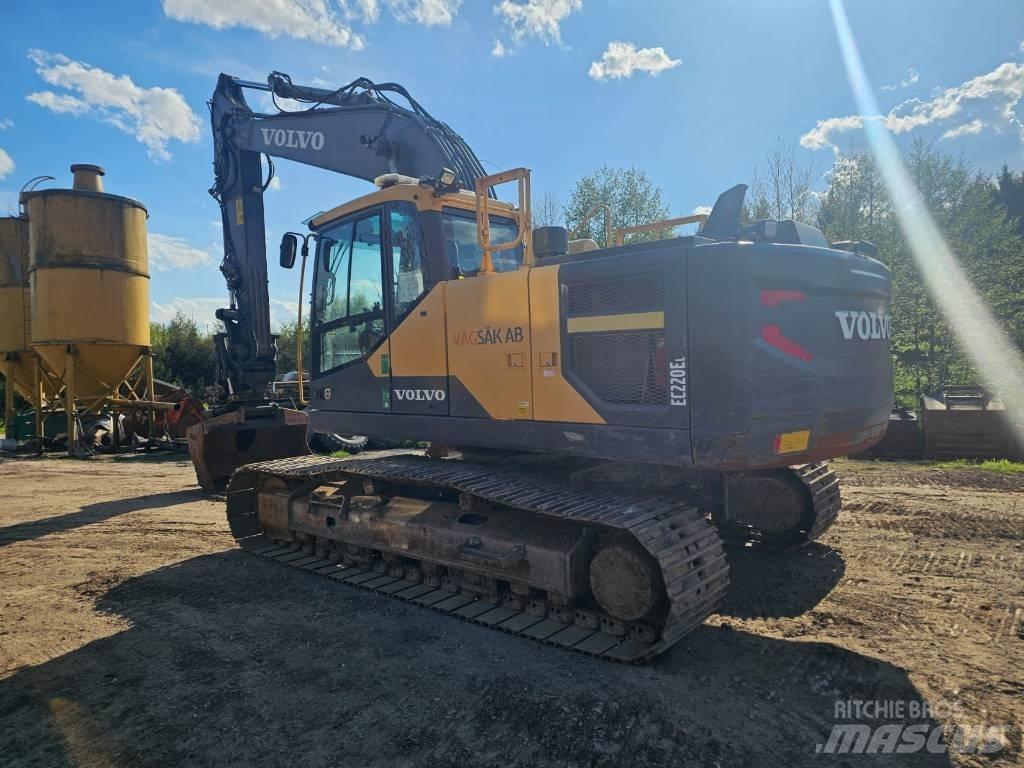 Volvo EC220EL Bageri guseničari