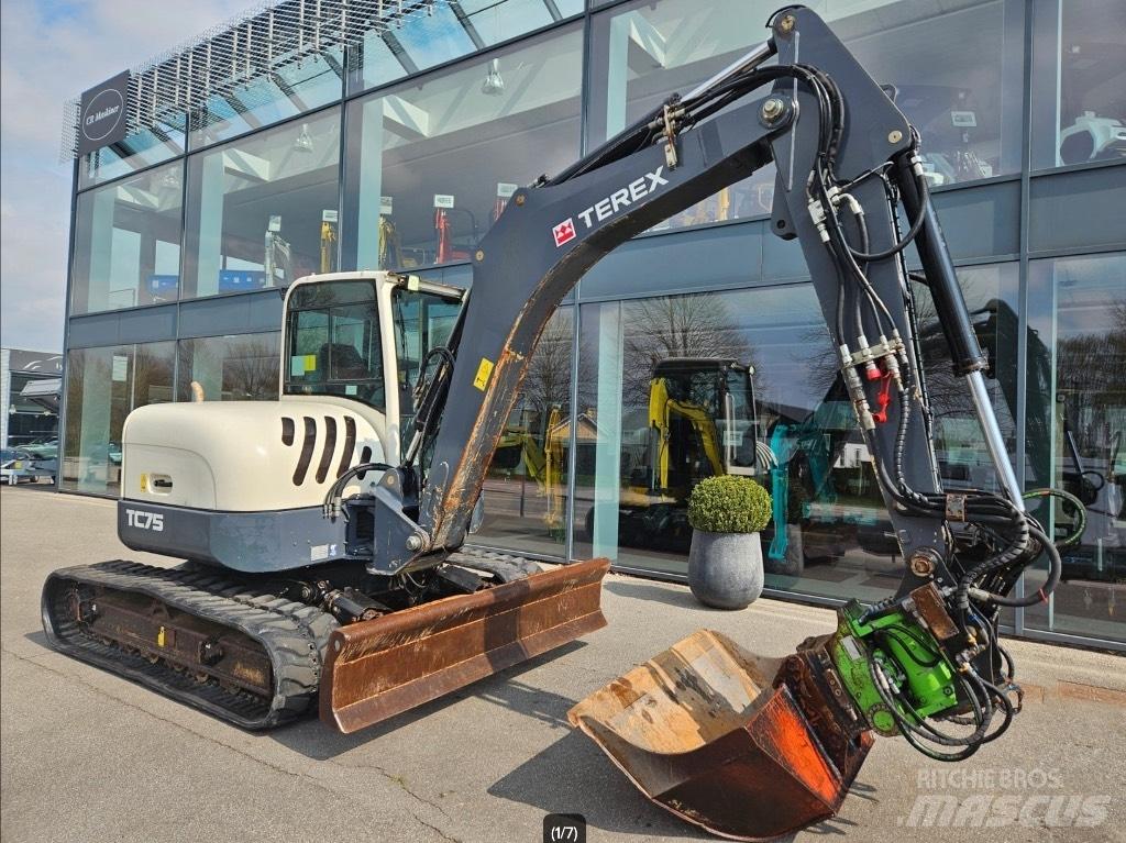 Terex TC 75 Midi bageri 7t – 12t
