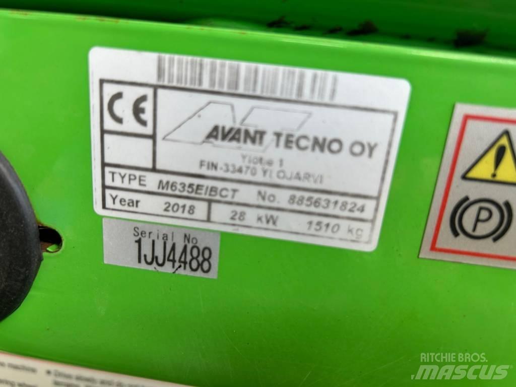 Avant 635 Višenamenski utovarivači