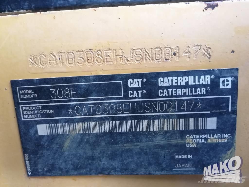 CAT 308 E CR Bageri guseničari