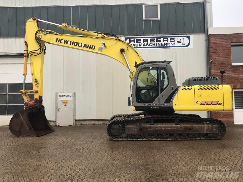 New Holland E 265 B Bageri guseničari