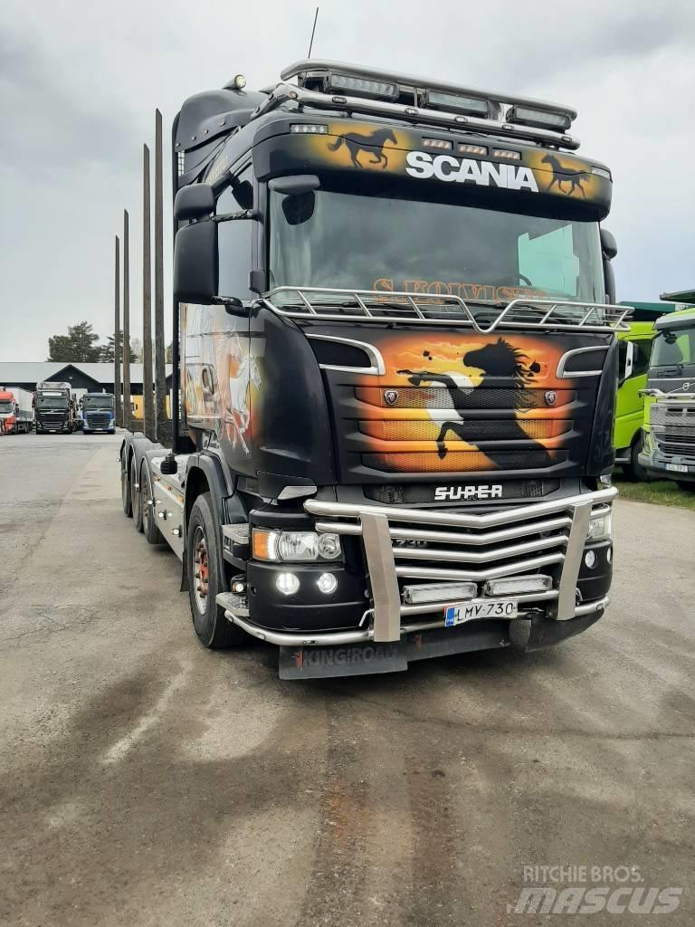 Scania R 730 Kamioni za drva Šticari