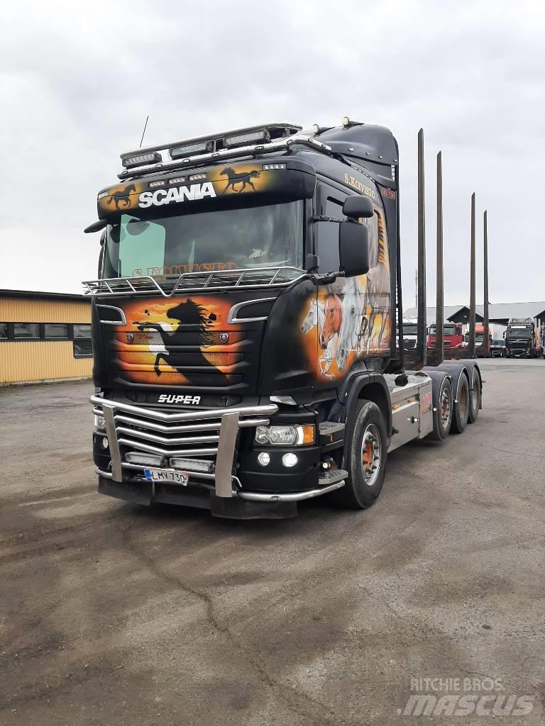 Scania R 730 Kamioni za drva Šticari