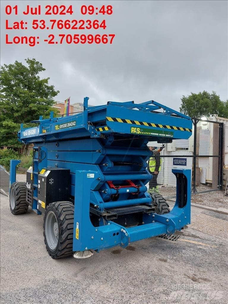Genie GS 5390 RT Makazaste platforme