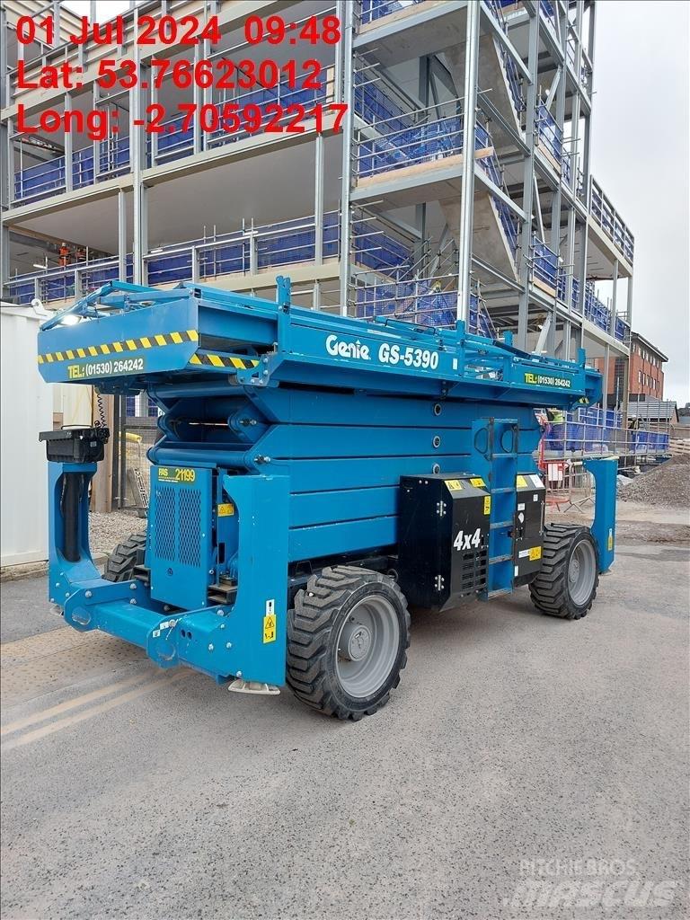 Genie GS 5390 RT Makazaste platforme