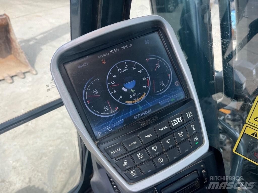 Hyundai HX220AL Bageri guseničari