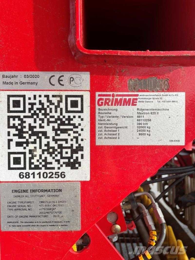 Grimme MAXTRON 620 Ostale poljoprivredne mašine