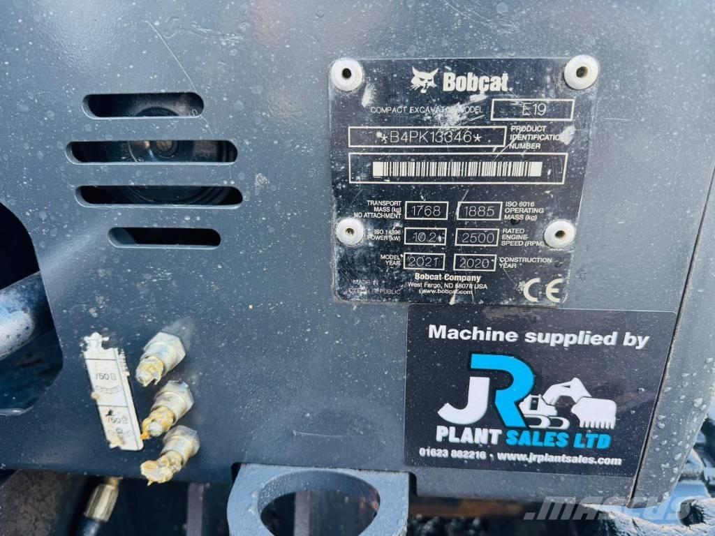 Bobcat E 19 Mini bageri < 7t