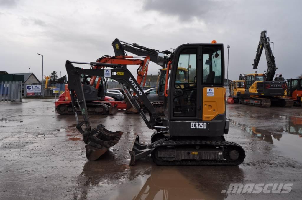 Volvo ECR 25 D Mini bageri < 7t