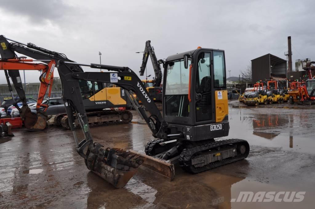 Volvo ECR 25 D Mini bageri < 7t
