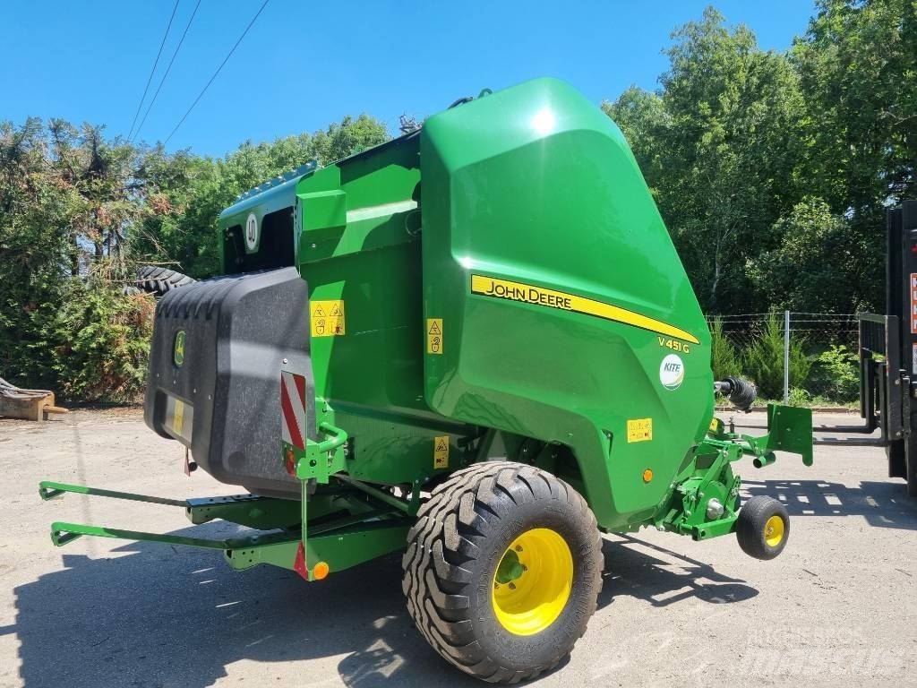 John Deere V451G Prese/balirke za rolo bale