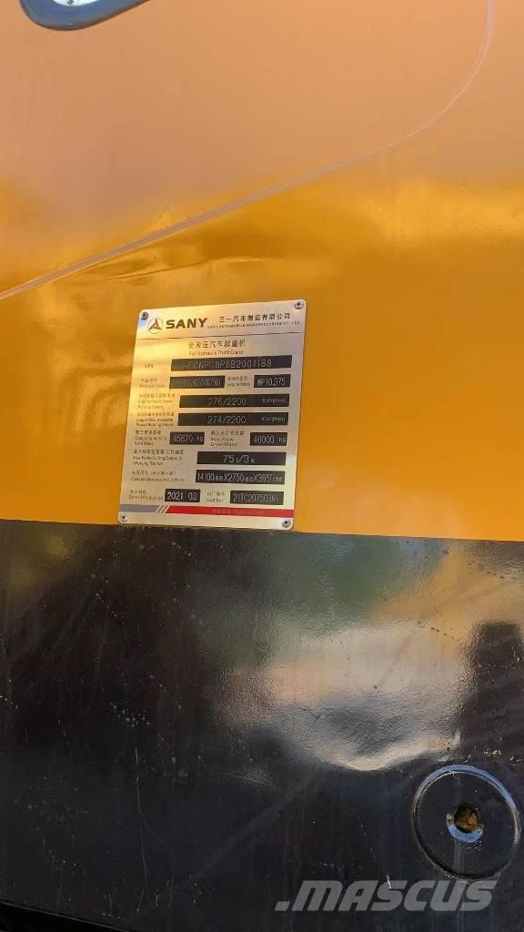 Sany 750s Polovne dizalice za sve terene