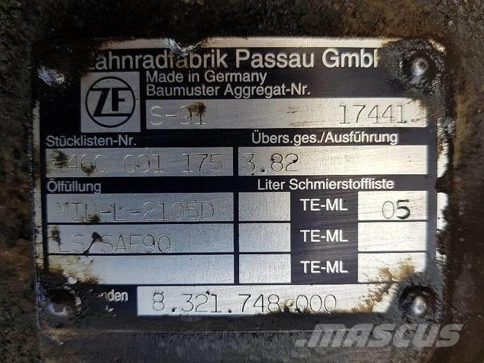  Axles S91 Ostale kargo komponente